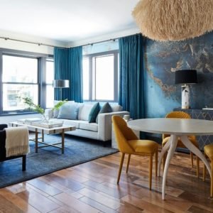10 Duck Blue Living Room Decorating Ideas