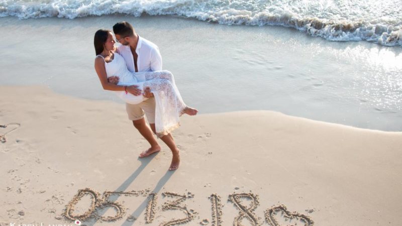 3 Super Cute Dress Ideas For Your Save The Date Photoshoot